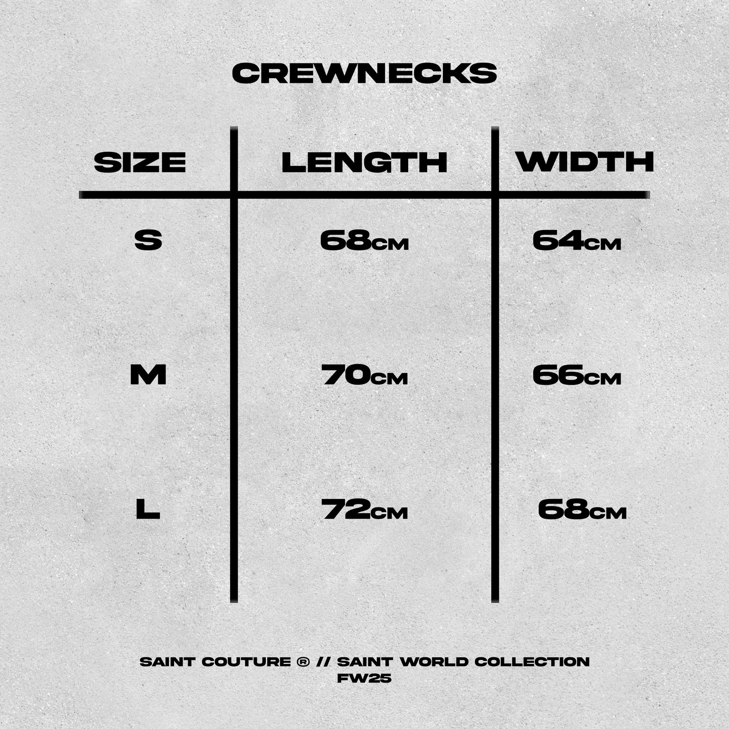 SAINT WORLD CREWNECK BEIGE