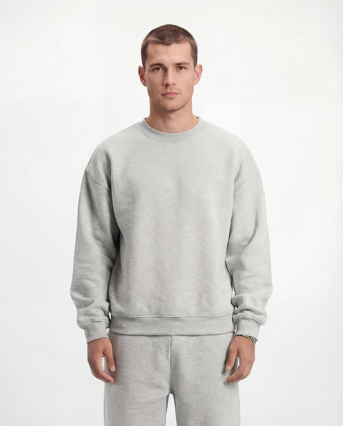 LONDON BAGGY CREWNECK (Grey)