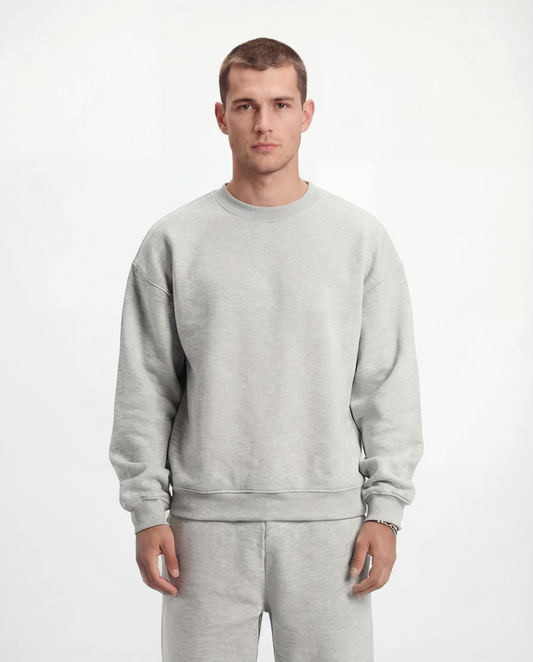 LONDON BAGGY CREWNECK (Grey)