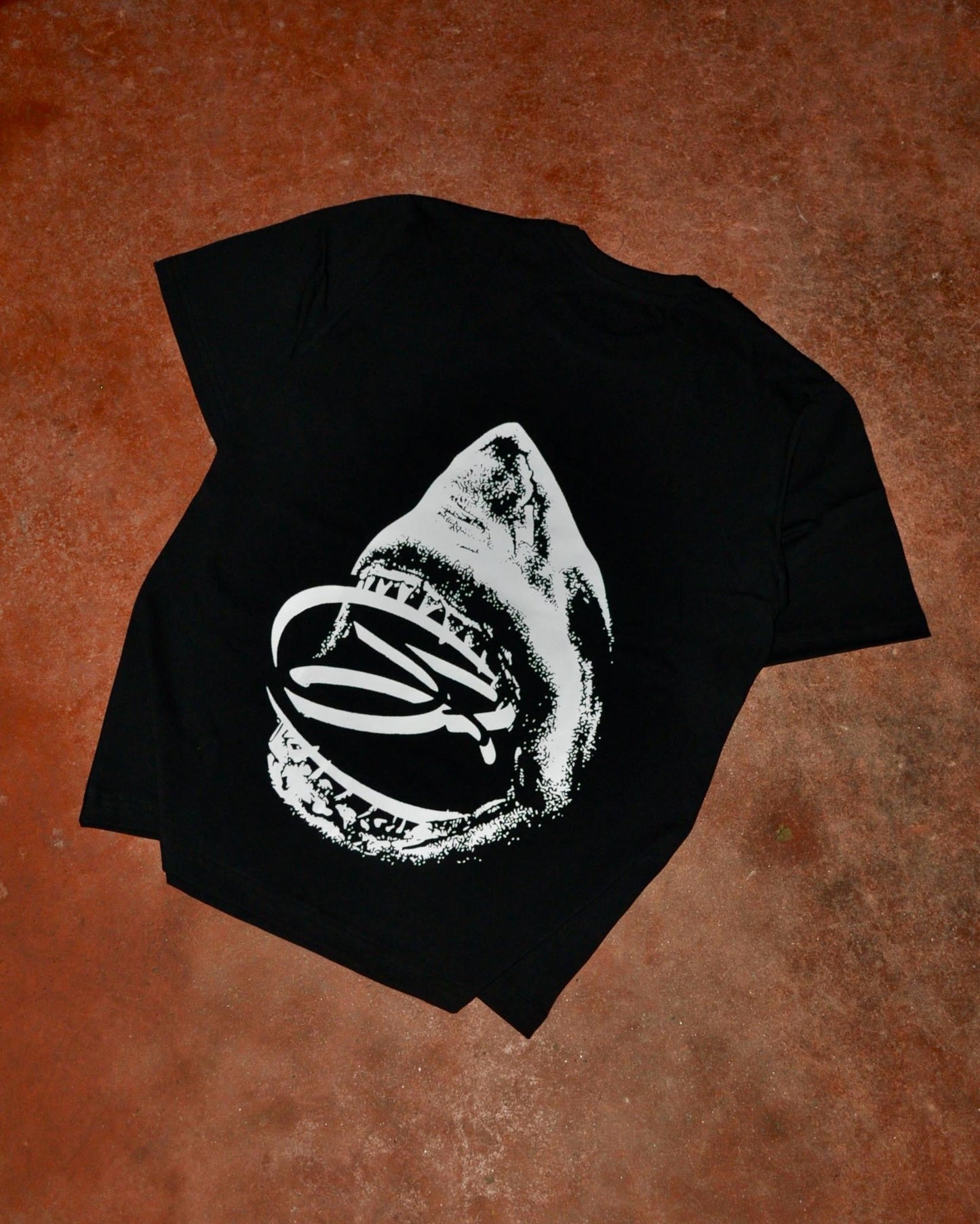 SAINT WORLD V2 Black T-Shirt (Shark)