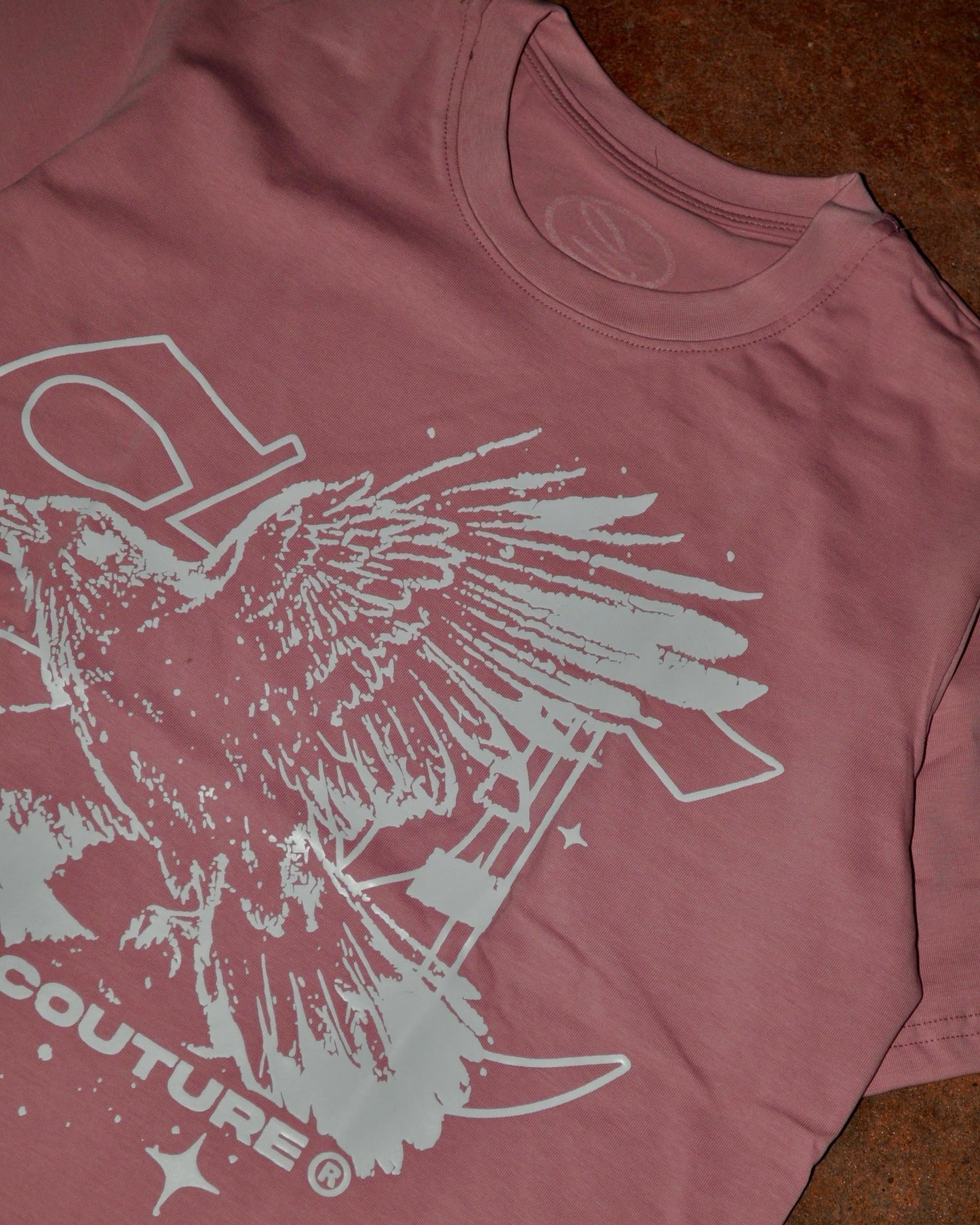 SAINT WORLD V2 Pink T-Shirt (Crow)