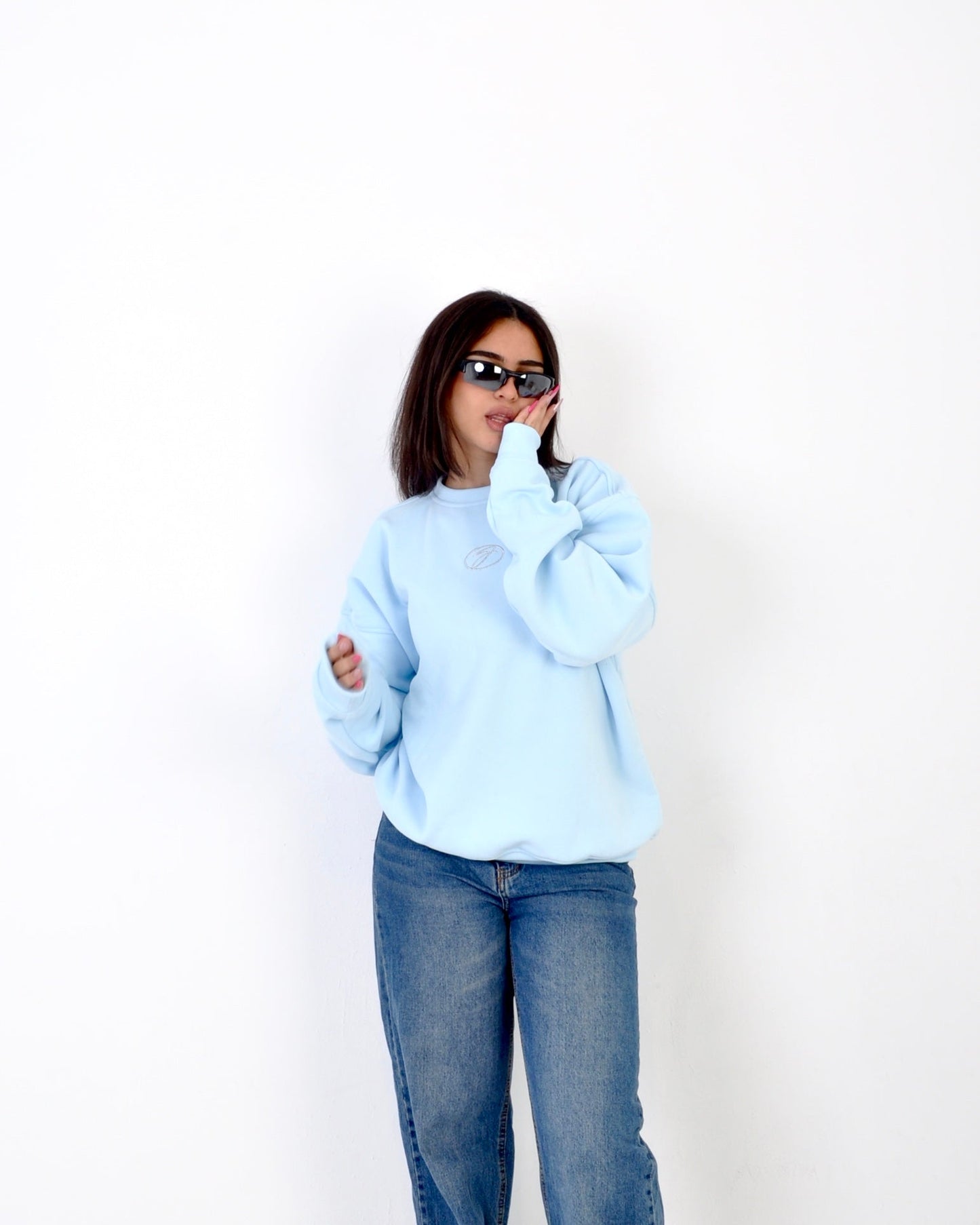 “ALL STARS” CREWNECK (Sky Blue)