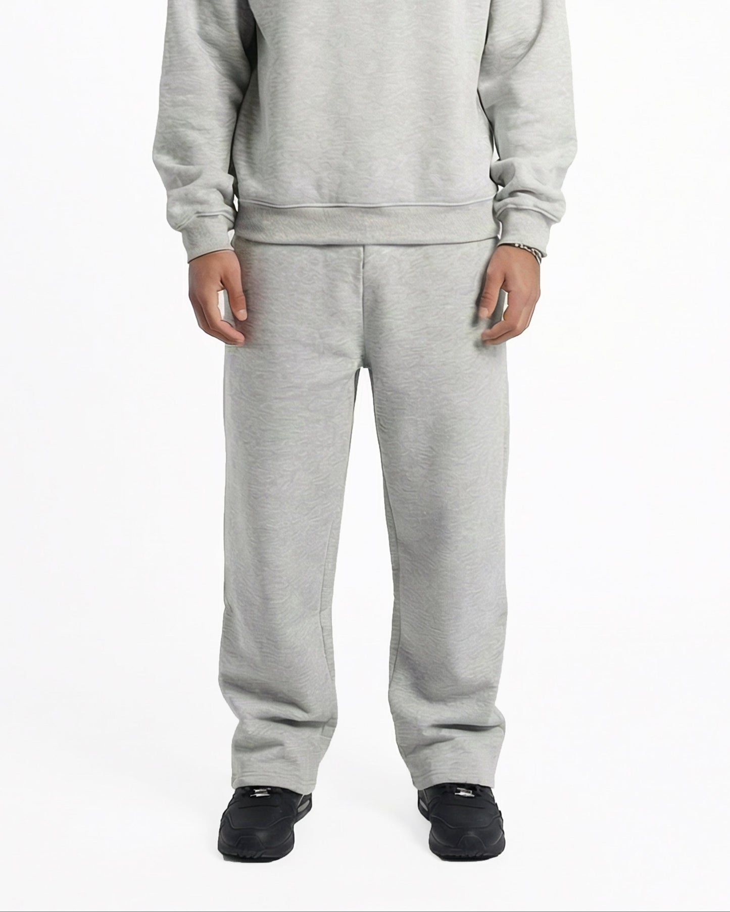 LONDON BAGGY SWEATPANTS (Grey)